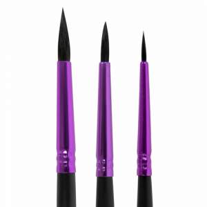 Кисти в наборе 03шт. Белка круглые № 2, 3,...